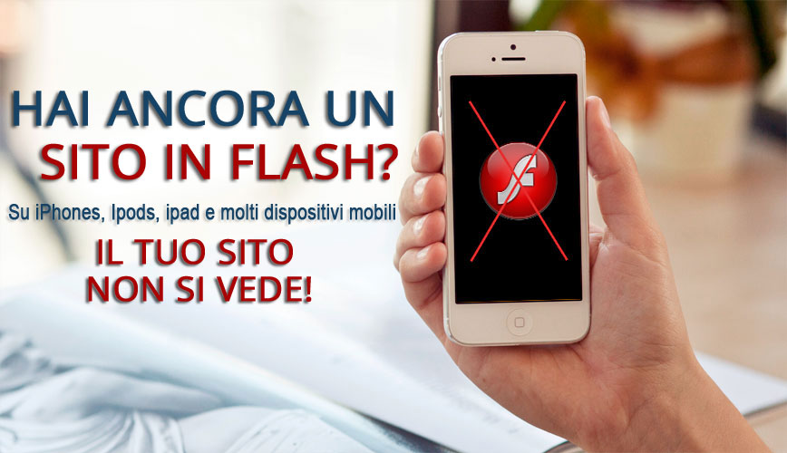 restyling Sito in flash